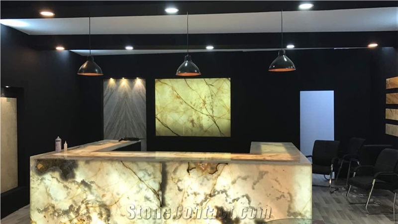 Silvana Onyx Bar Top,Commercial Counter