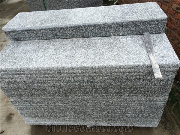 China G623 Granite, Grey Granite Stairs/Steps