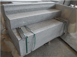 China G623 Granite, Grey Granite Stairs/Steps
