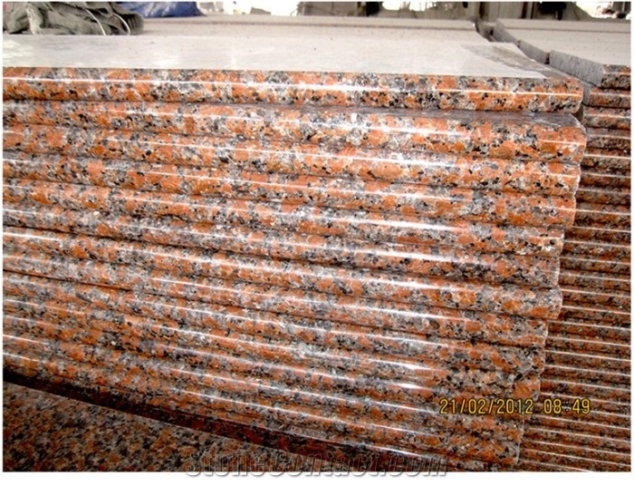 Chinese Maple Red Granite G562 Tile,Slabs