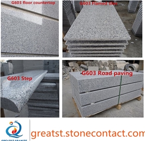 Factory Supply Polished Gray Granite G603 Steps Factory Supply Polished Gray Granite G603 Steps