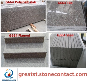 Original G664 Granite Slabs/Tiles for Steps Original G664 Granite Slabs/Tiles for Steps