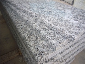 Swan White Granite Polished Stairs/Steps