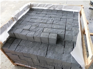 Zhangpu Black Basalt Paver Tile Cube Stone Zhangpu Black Basalt Paver Tile Cube Stone