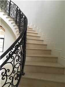 Beige Marbella Marble Steps, Staircase