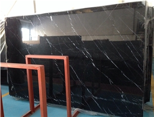 Black Nero Marquina Marble Slabs