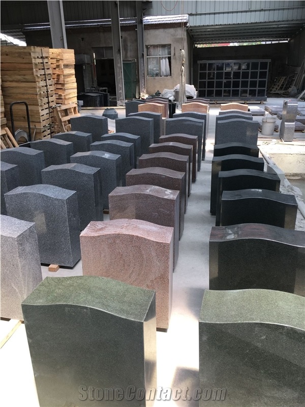 Chinese Cheap Upright Headstones for Graves
