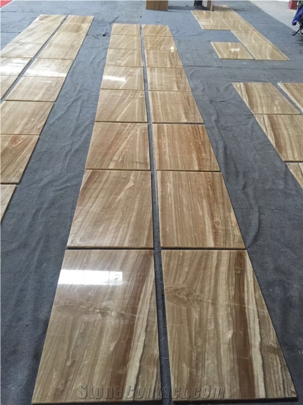 Royal Wood Grain Yellow Marble Slabs