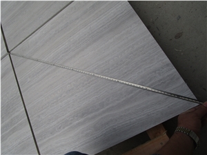 White Wooden Marble Floor Tiles