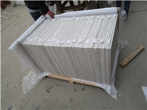 White Wooden Marble Floor Tiles