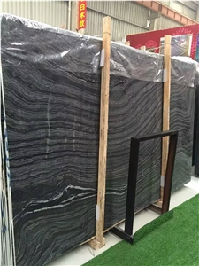 Black Wood Marble Slab,Black Forest Marble Tile