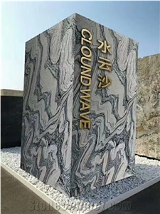 Cloud Wave Marble Slab,Green Seawave Marble Tile