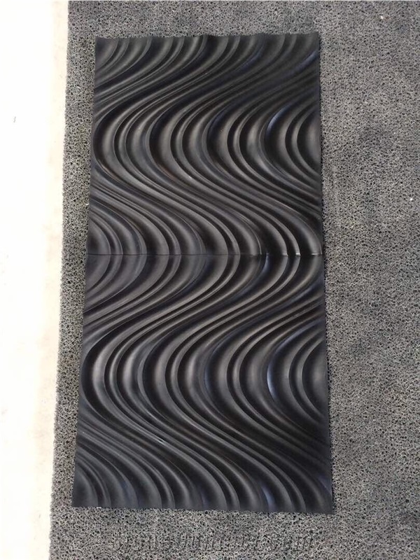 Marble 3d Cnc Wall Panel,Sculpture Stone Tile