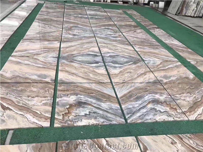 Roman Impression Marble Slab,Bookmatching Marble