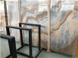 Roman Impression Marble Slab,Bookmatching Marble