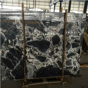 Royal Blue Marble Slab,Cloud Blue Black Marble Royal Blue Marble Slab,Cloud Blue Black Marble