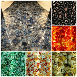 Semiprecious Gemstone Slab,Luxury Agate Stone Tile Semiprecious Gemstone Slab,Luxury Agate Stone Tile