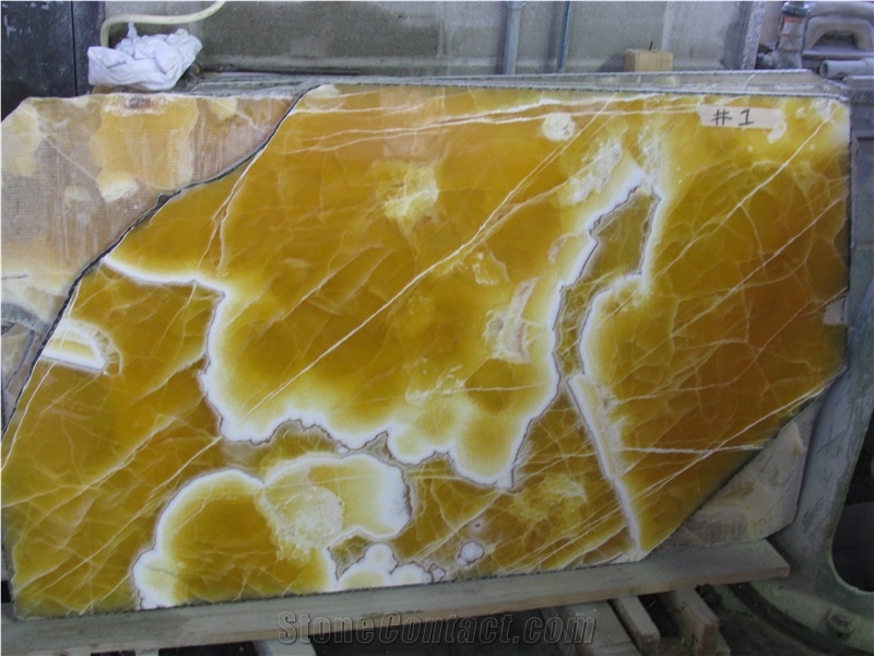Apache Gold Onyx Slab