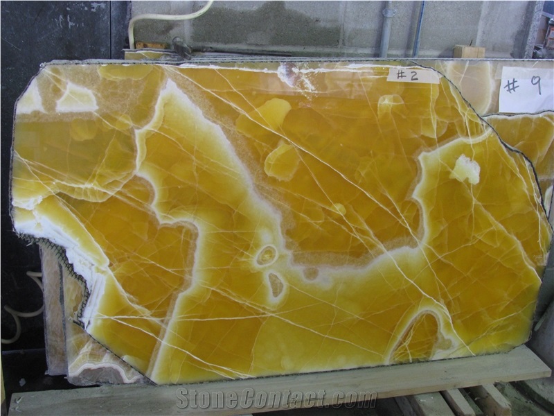 Apache Gold Onyx Slab