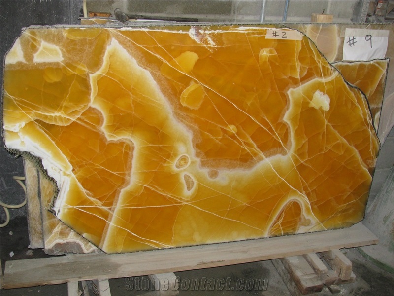 Apache Gold Onyx Slab