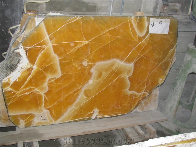 Apache Gold Onyx Slab