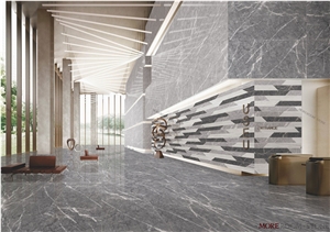 Big Size Grey Marble Porcelain Flooring and Wall