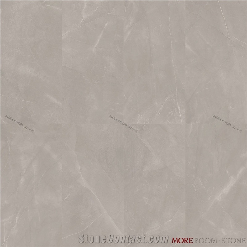 Commercial Floor Light Beige Marble Porcelain Slab