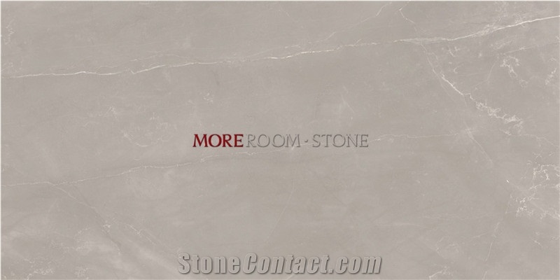 Commercial Floor Light Beige Marble Porcelain Slab