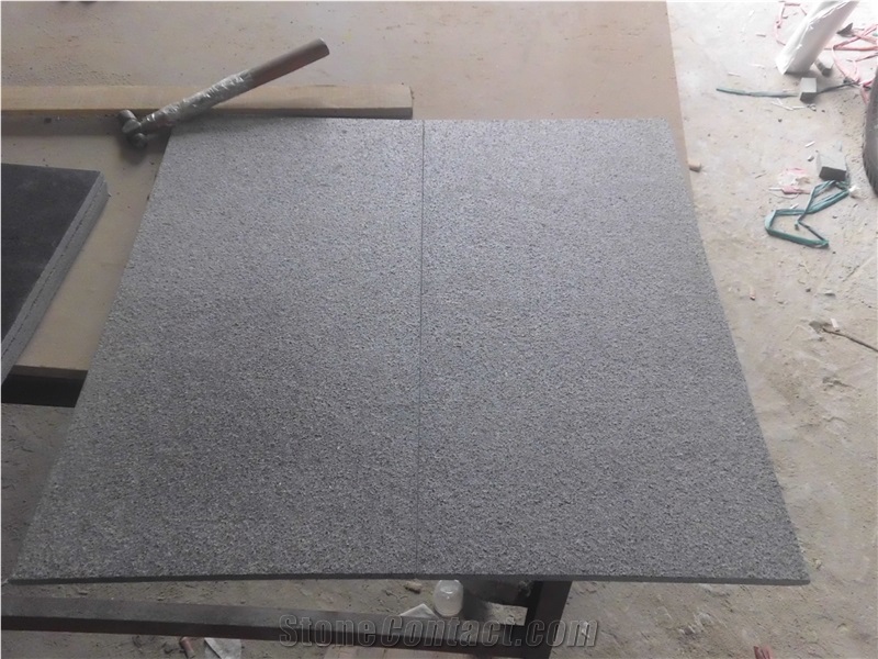 G654 Granite Flamed Flooring Tile Cladding