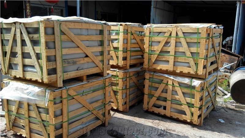 G654 Granite Flamed Flooring Tile Cladding