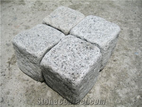 Granite Blocks Cobblestone Pavers Cube Stone Setts