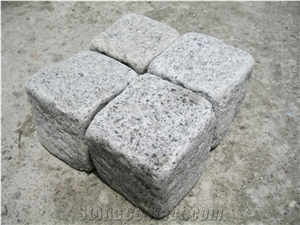Granite Blocks Cobblestone Pavers Cube Stone Setts