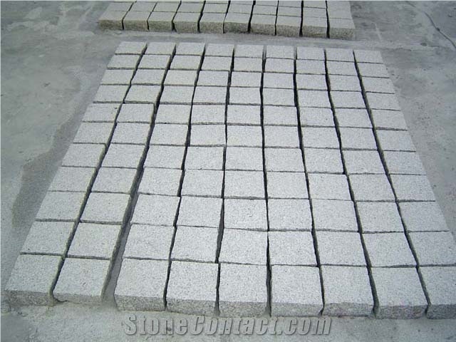 Granite Blocks Cobblestone Pavers Cube Stone Setts