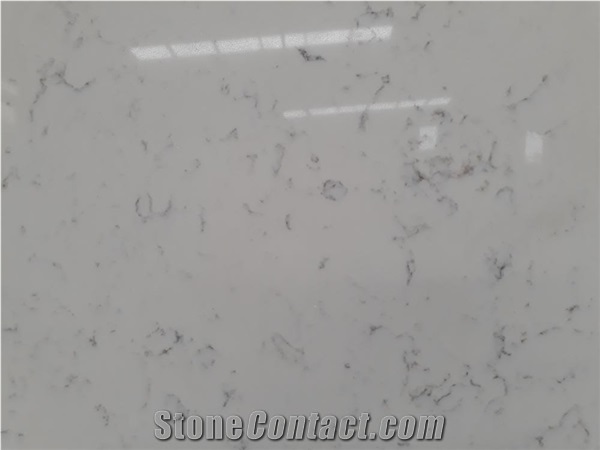 Carrara Quartz Kitchen Tops, Marble Quartz Tops