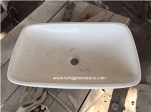 Aristone Marble Sink, Bathroom Sinks Stone Basin