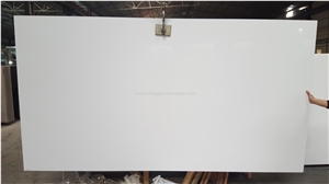 Artificial Pure White Quartz Slab Man-Made Stone