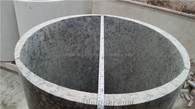 Baltic Brown Granite Hollow Column,