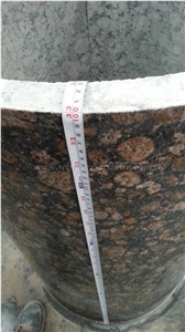 Baltic Brown Granite Hollow Column,