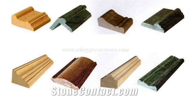 Beige Marble Border Line, Customized Skirting,