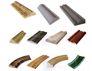 Beige Marble Border Line, Customized Skirting,