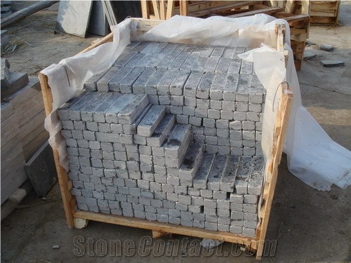 Blue Limestone Paving Cubes