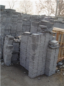 Blue Limestone Paving Cubes