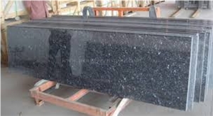 Blue Pearl Bathroom Vanity Top with Sinkhole Cut