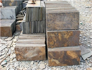 China Slate Flagstone,Step Slate,Paving Slate,