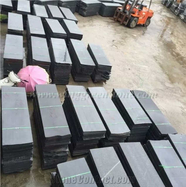 Dark Grey Granite Kerbstone, G654, Winggreen