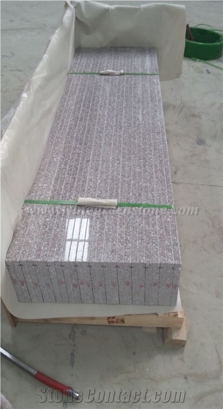 G617 Window Sill, Misty Rose Granite, Winggreen