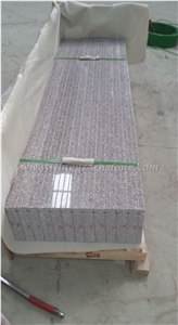 G617 Window Sill, Misty Rose Granite, Winggreen