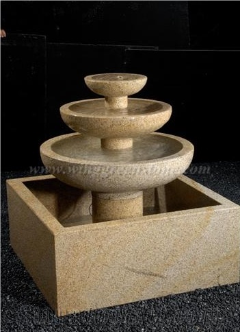 G682 Granite Sculptured Fountains, Winggreen