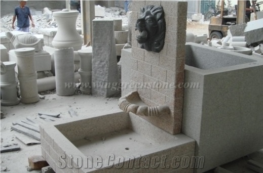 G682 Granite Sculptured Fountains, Winggreen
