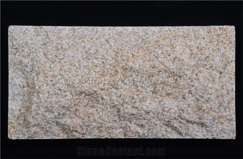 G682 Mushroom Stone, Yellow Mushroom, Winggreen
